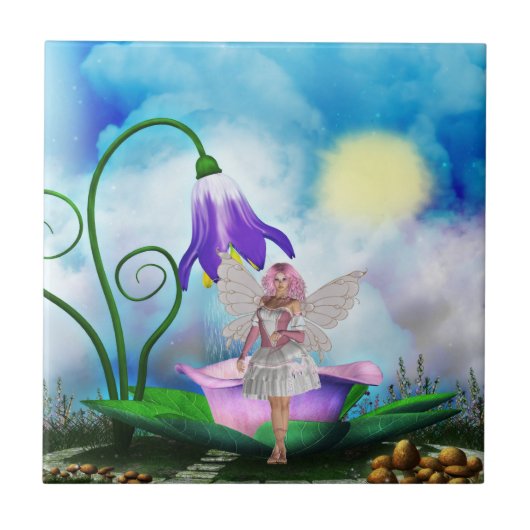 Fairy Shower Tile Tegeltje (Voorkant)