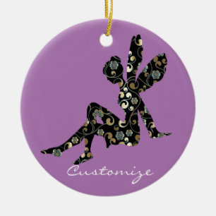 Fairy Silhouette Thunder_Cove Keramisch Ornament