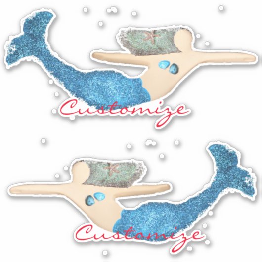 Fairy Silhouette Thunder_Cove Sticker (Voorkant)