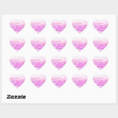 Fairy Sky River Spring Flower Hart Sticker (Vel)