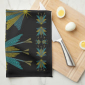 Fairy Stars Black Cuisine Serviette (Quart Plié)