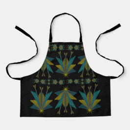 Fairy Stars Black Small Apron Schort