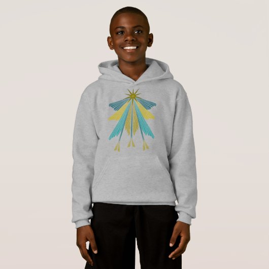 Fairy Stars Enfants Unisex Pullover Sweat - shirt  (Devant entier)