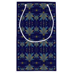 Fairy Stars Navy Small Gift Bag Klein Cadeauzakje