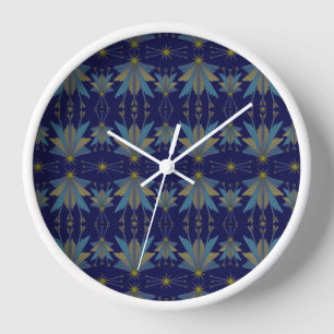 Fairy Stars Navy Wood met houtsluis