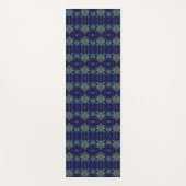 Fairy Stars Navy Yoga Mat (Voorkant)