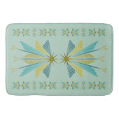 Fairy Stars Pistachio Bath Mat (Voorkant)