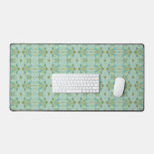 Fairy Stars Pistachio Desk Mat (Keyboard & Muis)