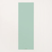 Fairy Stars Pistachio Yoga Mat (Achterkant)