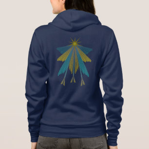 Fairy Stars Zip Sweat à capuche