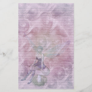 Fairy Swirl stationery-optionele lijnen Briefpapier