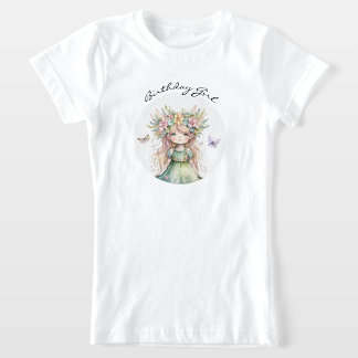 Fairy T-shirt voor Birthday Girl