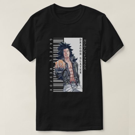 Fairy Tail - Gajeel Redfox 1 T-shirt (Design voorkant)
