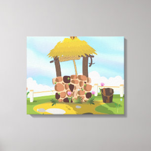 Fairy Tail Wensput Canvas Afdruk