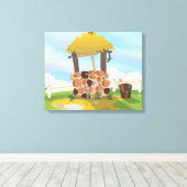 Fairy Tail Wensput Canvas Afdruk (Insitu (Houten vloer))