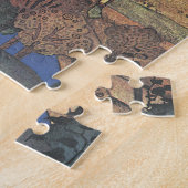  Fairy Tale, A Brave Knight and Dragon Legpuzzel (Zijkant)