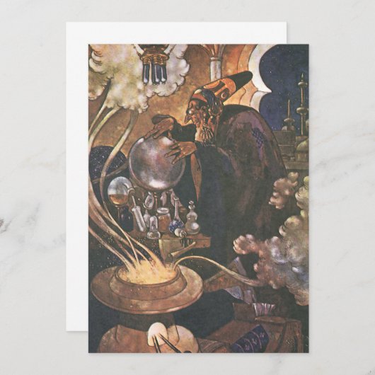  Fairy Tale, Aladdin en de Magic Lamp (Voorkant / Achterkant)