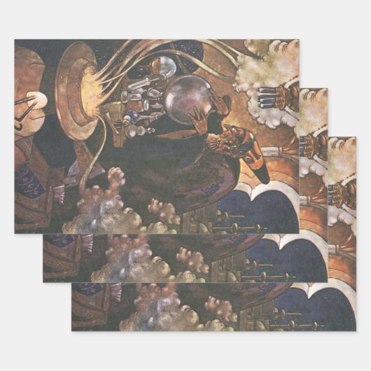 Fairy Tale, Aladdin en de Magic Lamp Inpakpapier Vel (Set)