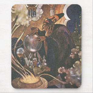 Fairy Tale, Aladdin en de Magic Lamp Muismat