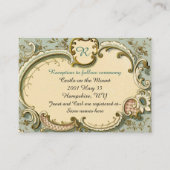 Fairy Tale Antiek  huwelijksinformatie  Informatiekaartje (Voorkant)