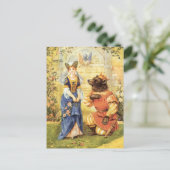  Fairy Tale, Beauty en het Beest Briefkaart (Staand voorkant)
