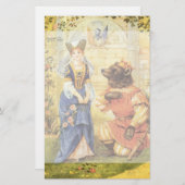  Fairy Tale, Beauty en het Beest Briefpapier (Voorkant / Achterkant)