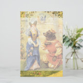  Fairy Tale, Beauty en het Beest Briefpapier (Staand voorkant)