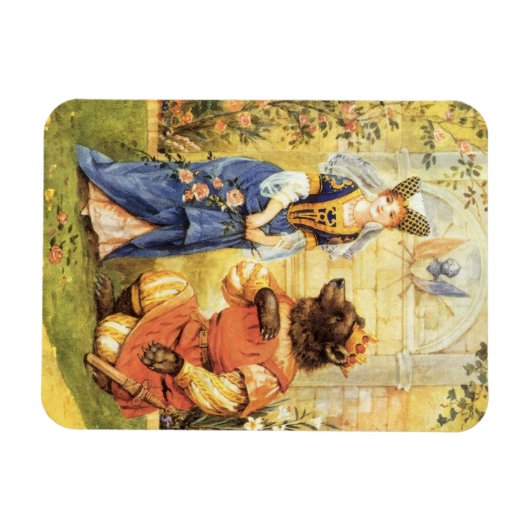 Fairy Tale, Beauty en het Beest Magneet (Horizontaal)