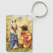 Fairy Tale, Beauty en het Beest Sleutelhanger (Achterkant)