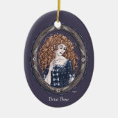 Fairy Tale "Briar Roos" Fantasy Art Ornament #1 (Voorkant)