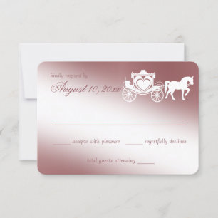 Fairy Tale Carriage Response Kaart