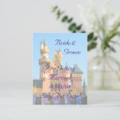 Fairy Tale Castle Enregistrer La Carte Date (Debout devant)
