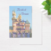 Fairy Tale Castle Enregistrer la carte Date (Bureau)