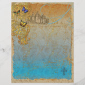 Fairy Tale Castle Stationery Letterhead (Voorkant)