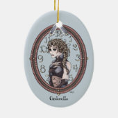 Fairy Tale "Cinderella" Fantasy Art Ornament #1 (Achterkant)