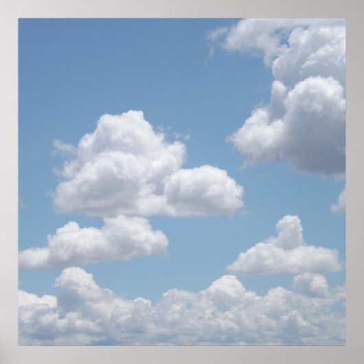 Fairy Tale Clouds Poster (Voorkant)