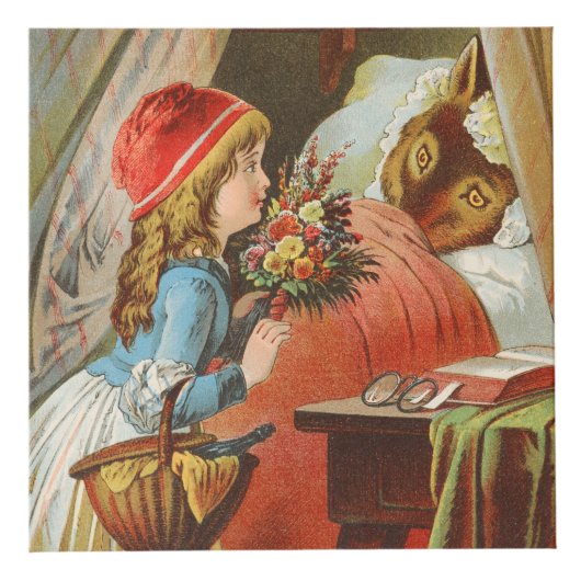 Fairy tale cube – Märchen Würfel – Gebrüder Grimm Kubus (Voorkant)