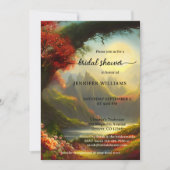 Fairy Tale Enchanted Forest Vrijgezellenfeest Kaart (Voorkant)