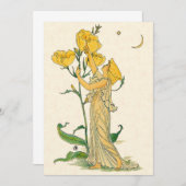 Fairy Tale, Evening Primrose, Walter Crane (Voorkant / Achterkant)