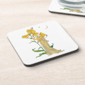  Fairy Tale, Evening Primrose, Walter Crane Bier Onderzetter (Linkerzijde)