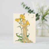 Fairy Tale, Evening Primrose, Walter Crane Briefkaart (Staand voorkant)