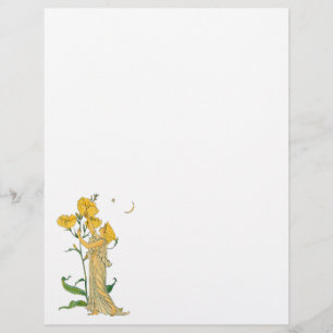 Fairy Tale, Evening Primrose, Walter Crane Flyer