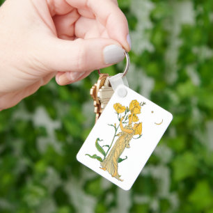 Fairy Tale, Evening Primrose, Walter Crane Sleutelhanger