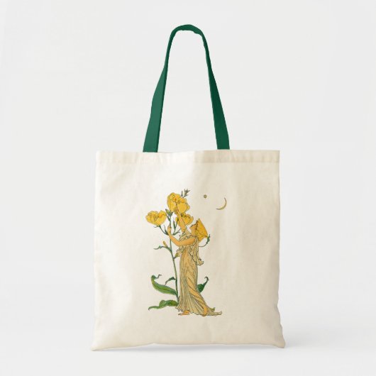 Fairy Tale, Evening Primrose, Walter Crane Tote Bag (Voorkant)