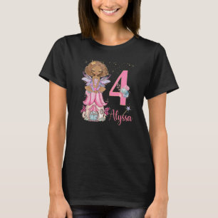 Fairy Tale Fairies Princess Birthday Partij 1e vie T-shirt