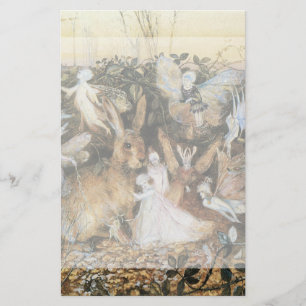  Fairy Tale Fairy Twilight, John Fitzgerald Briefpapier