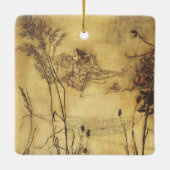  Fairy Tale, Fairy's Tightrope van Rackham Keramisch Ornament (Achterkant)