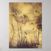  Fairy Tale, Fairy's Tightrope van Rackham Poster (Voorkant)