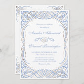 Fairy Tale Fantasy Storybook Wedding Kaart (Voorkant / Achterkant)