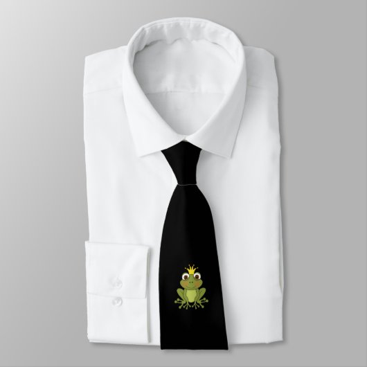 Fairy Tale Frog Prince with Crown Stropdas (Gebonden)
